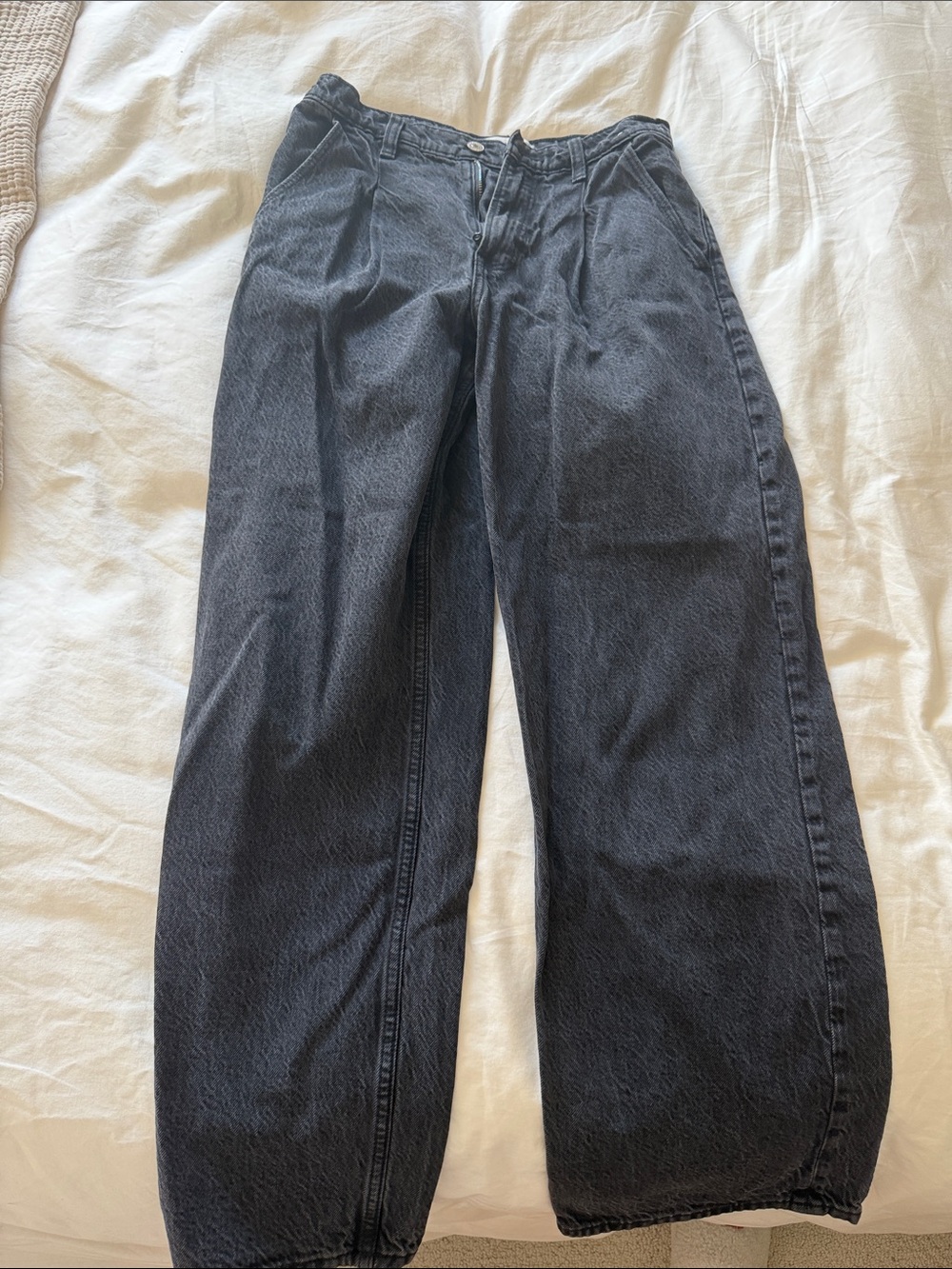 Abercrombie & Fitch Black Loose High Rise Jeans